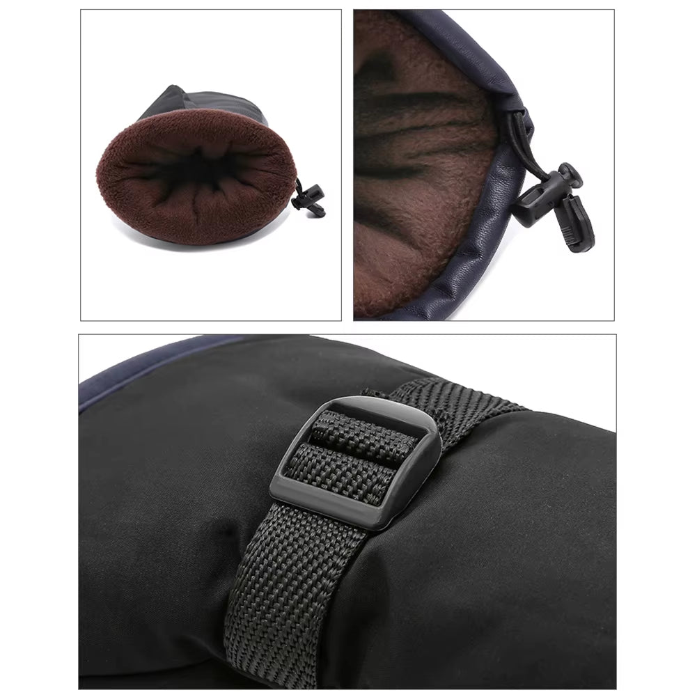 Electric Heated Gloves Men Women Motorcycle Riding Gloves USB Charging Heating Thermal Gloves Winter Skiing Snowboarding Gloves